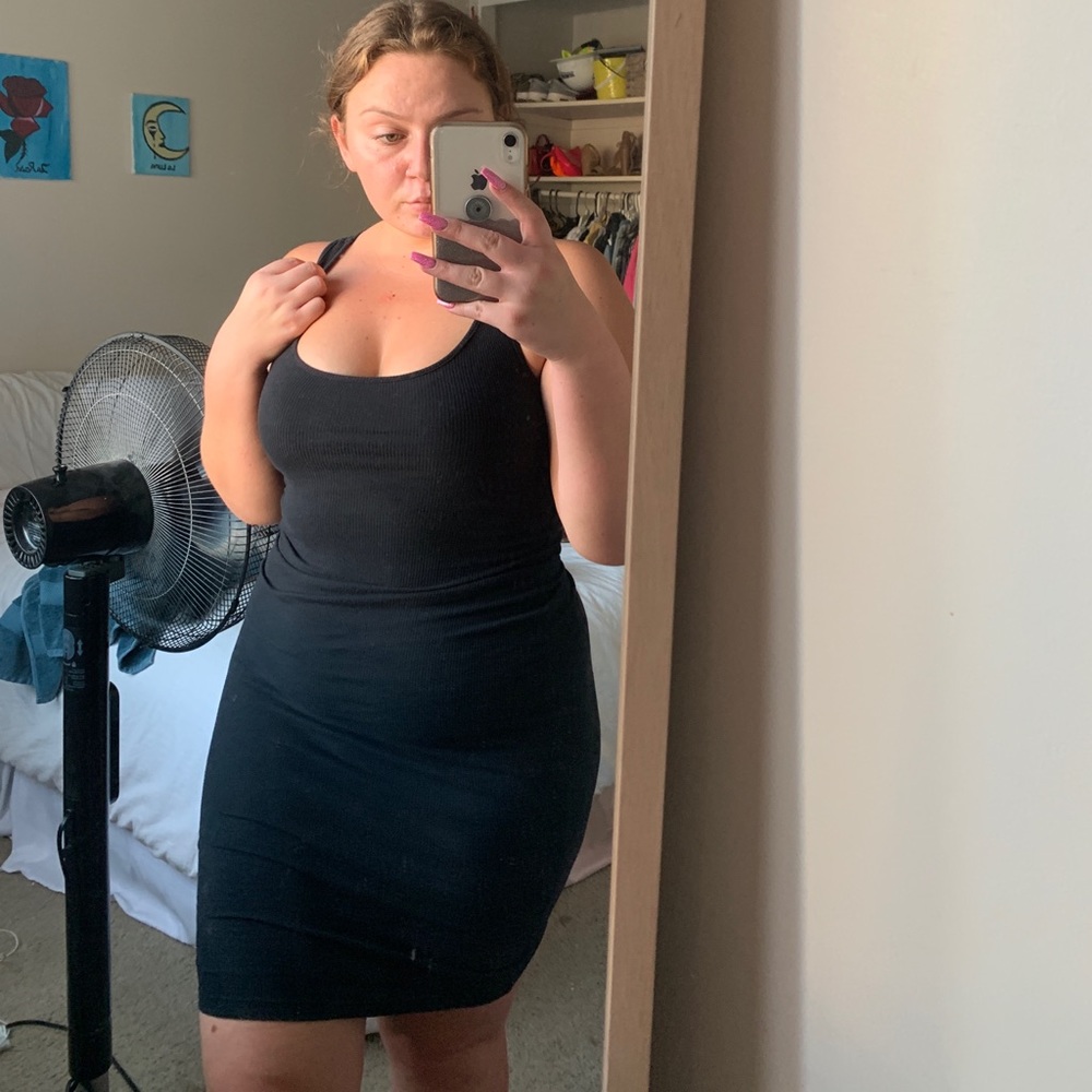 Black tank top dress!